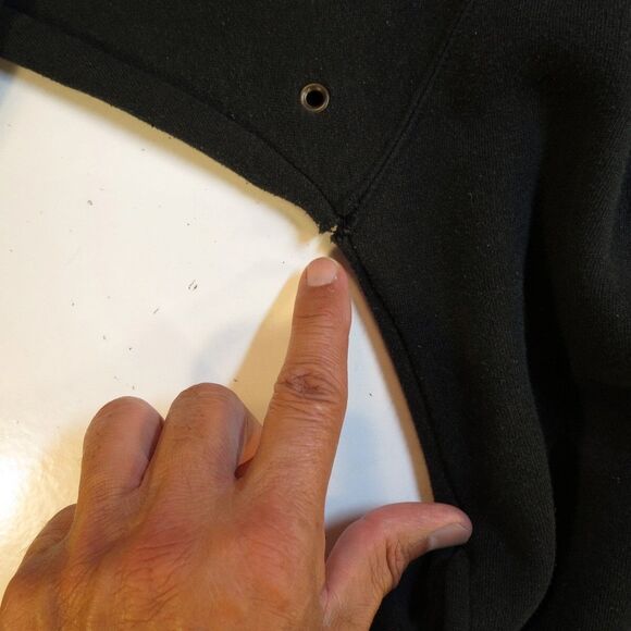 RAIDERS VINTAGE 1990s Y2K LEE SPORT NFL FOOTBALL HOODIE SWEATSHIRT XL Las Vegas - Picture 6 of 6